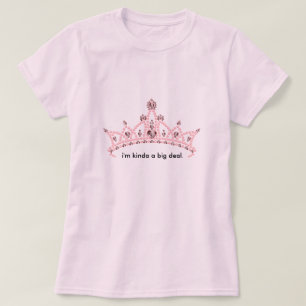 "Je suis plutôt T-shirt de diadème de fausse