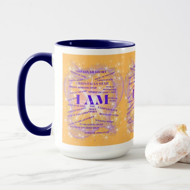 Je suis Shekinah Glory Coffee Mug (Avec donut)