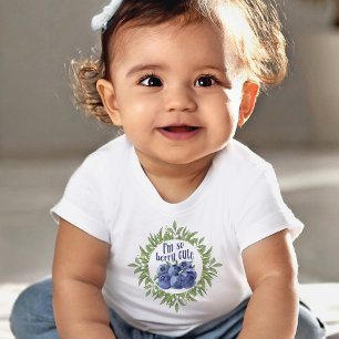 Je suis si mignon myrtilles de baies bébé T-shirt
