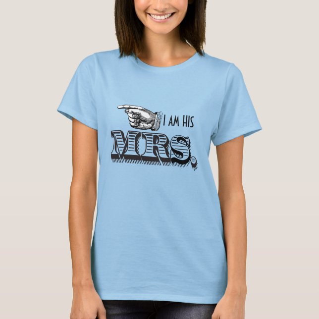 Je suis SON T-shirt Mme Bride (Devant)