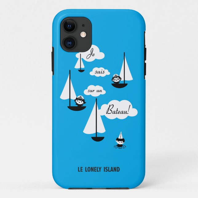 Je suis sur UNOBateau! Case-Mate iPhone Hülle (Rückseite)