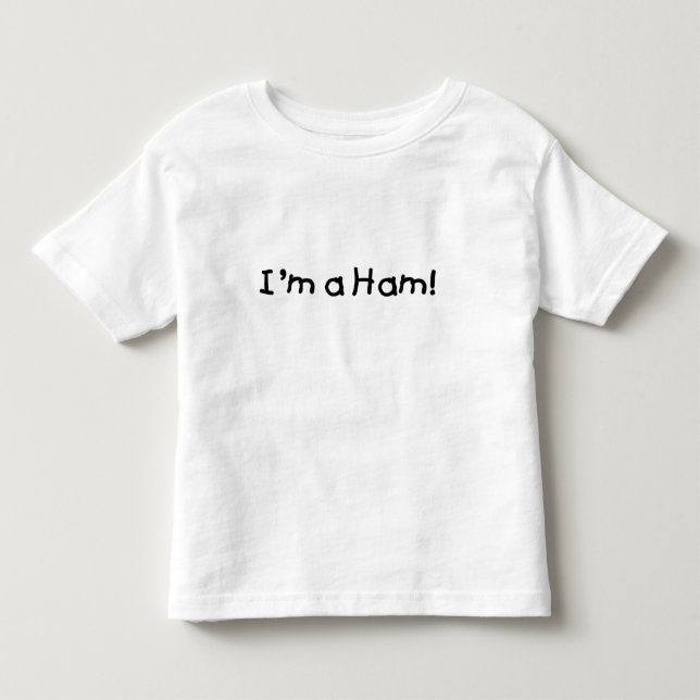 Je suis T-shirts et cadeaux d'un jambon (Devant)
