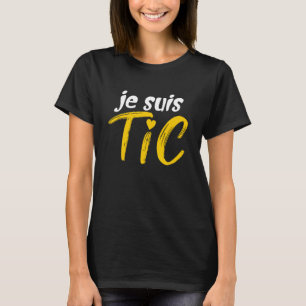 Je Suis TAC 2 Personen TIC et TAC Duo Kostüme T-Shirt