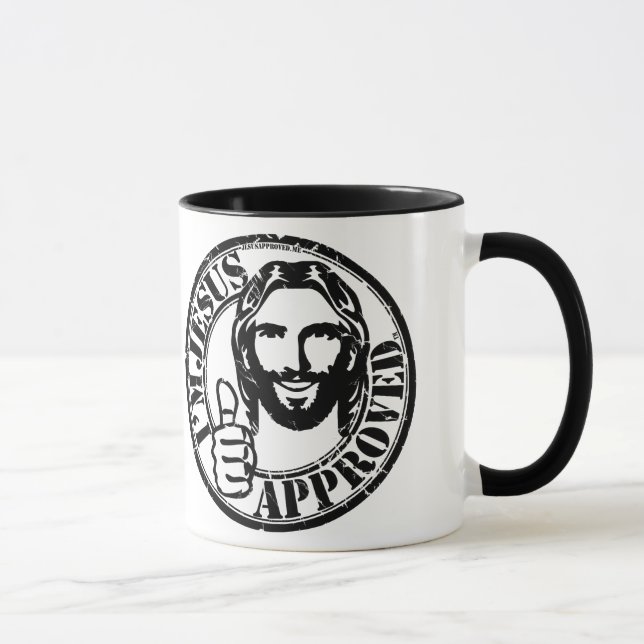 Je suis tasse de café approuvée par Jésus (Droite)