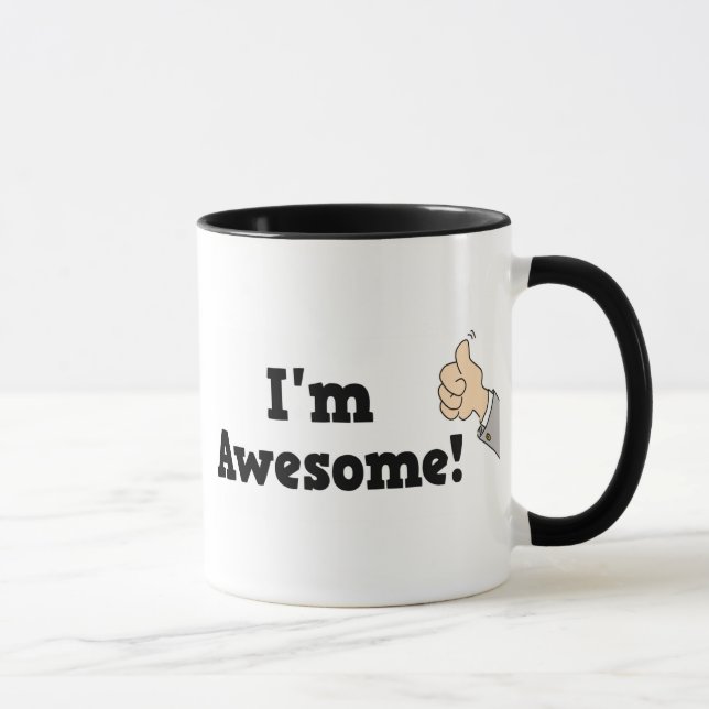 Je suis tasse impressionnante (Droite)