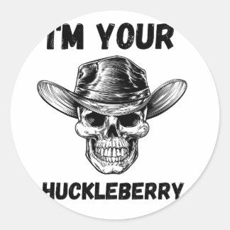 Je suis ton autocollant Huckleberry