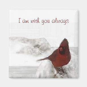"Je suis toujours avec vous" Magnet