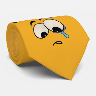 Je suis triste C'est lundi Cravate