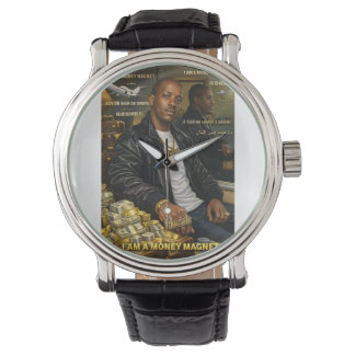 JE SUIS UN AIMANT À ARGENT MONTRE