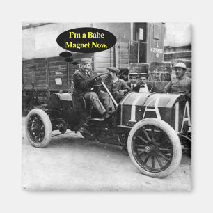 Je suis un aimant à frigo Babe