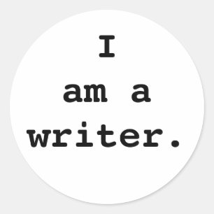 Je suis un autocollant d'auteur