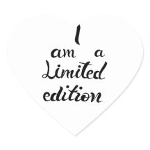 Je suis un autocollant en édition limitée