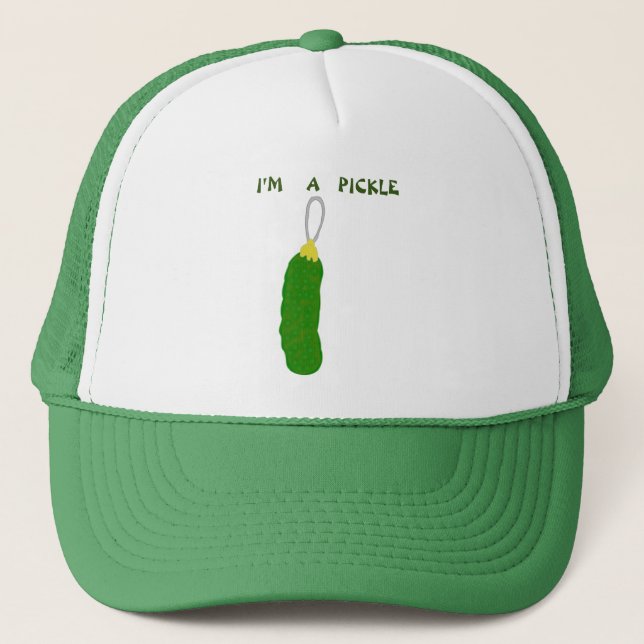 JE SUIS UN CASQUETTE DE PICKLE-TRUCKER (Devant)