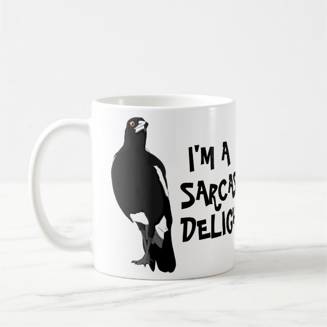 Je suis un délice sarcastique drôle de tasse (Gauche)