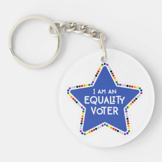 Je suis un électeur d'égalité ! LGBTQ+ Rainbow Sta
