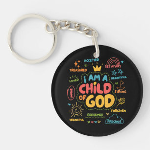 Je suis un enfant de Dieu Christian Retro Jésus Fo