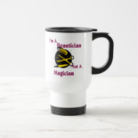 Je suis un esthéticien pas une tasse de magicien