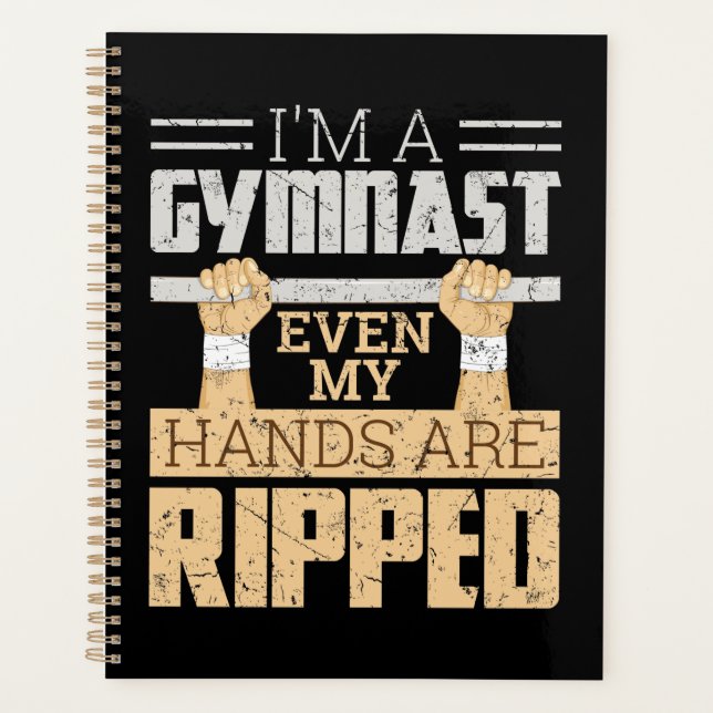 Je suis un gymnaste Même mes mains sont arrachées (Devant)