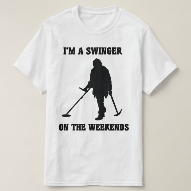 Je suis un partouzeur sur le T-shirt de week-ends (Design devant)