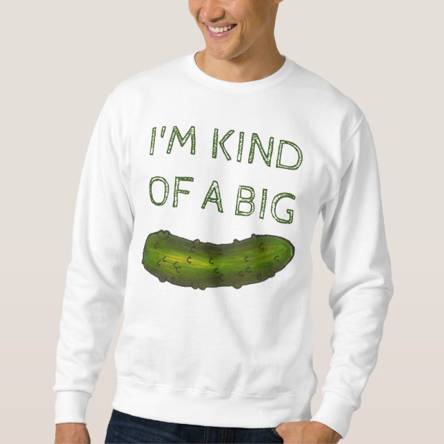 Je suis un peu un Sweatshirt de la chicelle (Deal) (Devant)