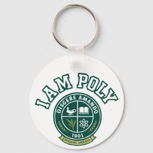 Je suis un porte-clés classique I AM POLY