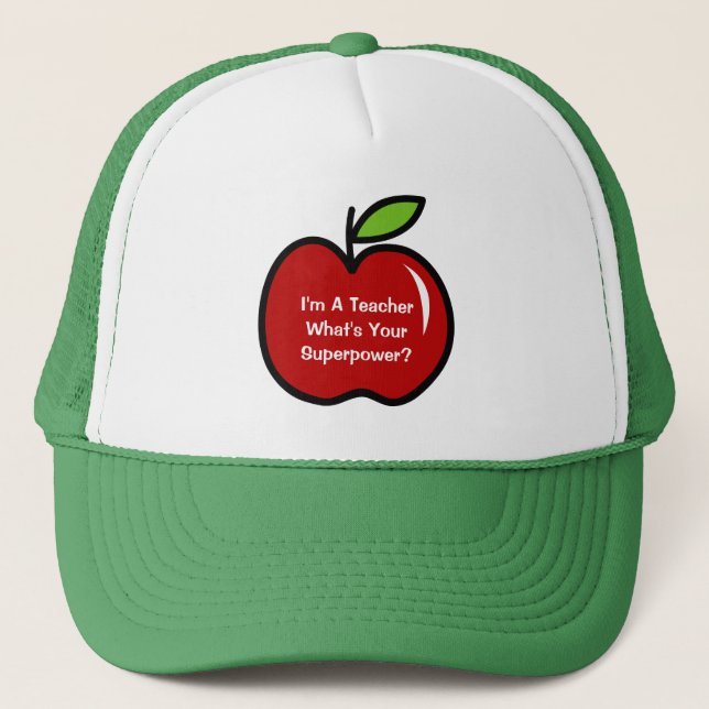 Je suis un professeur ce qui est votre casquette (Devant)
