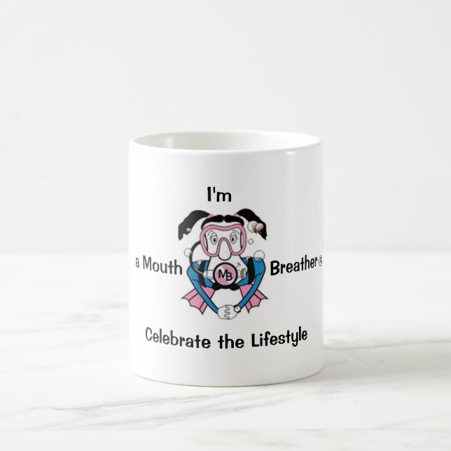 Je suis un reniflard de bouche - tasse (Centre)