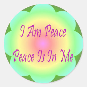Je Suis Un Sticker Pour La Paix