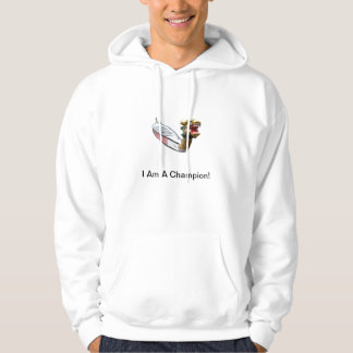 Je suis un sweat - shirt à capuche de champion
