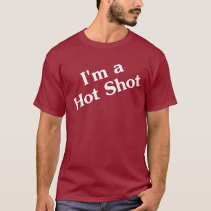 Je suis un T-shirt chaud de tir