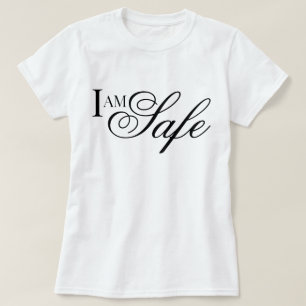 Je suis un T-Shirt d'affirmation de sécurité prièr