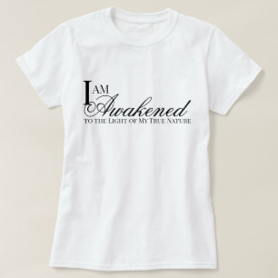 Je suis un T-Shirt d'affirmation éveillée prière m