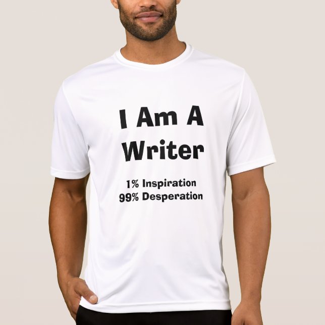 Je suis un T-shirt de cadeau d'auteur (Devant)
