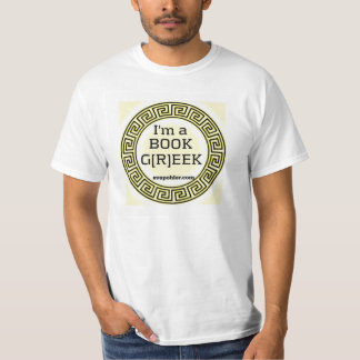 Je suis un T-shirt de Grec de livre