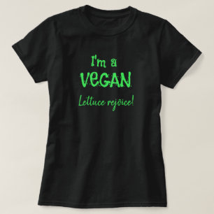 Je suis un T-shirt de laitue végétale