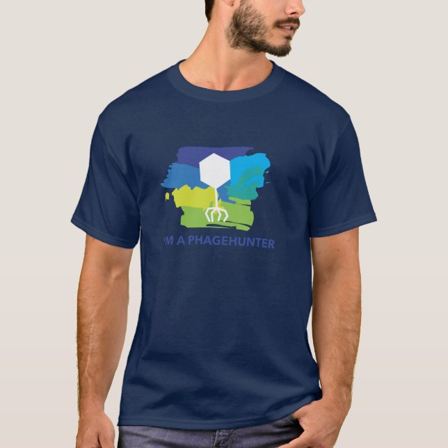 Je suis un T-shirt de logo de Phagehunter (Devant)