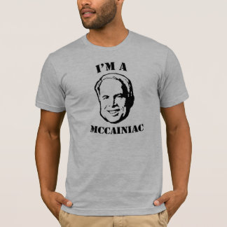 Je suis un T-shirt de McCainiac/T-shirt de John