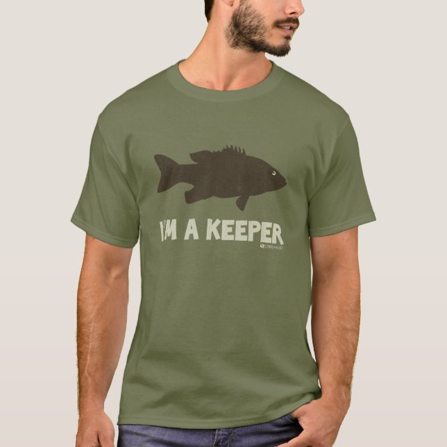 Je suis UN T-SHIRT de PÊCHE de GARDIEN (Devant)