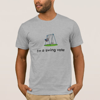 Je suis un T-shirt d'électeur d'oscillation