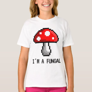 Je suis un T-shirt fongique de champignon de pixel