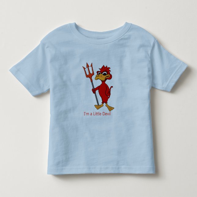 Je suis un T-shirt Little Devil Toddler (Devant)