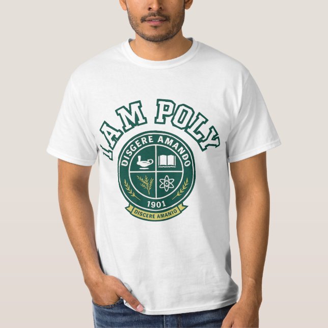 Je suis un T-Shirt POLY (Devant)