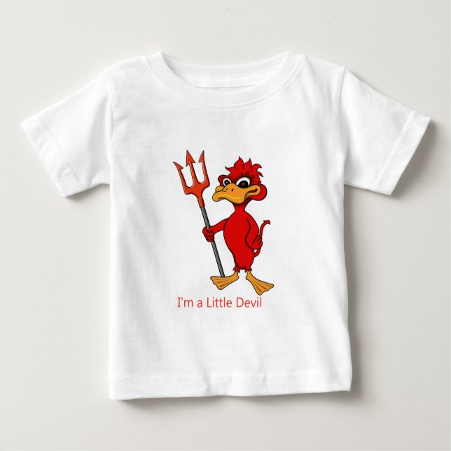 Je suis un T-Shirt pour bébé petit diable (Devant)