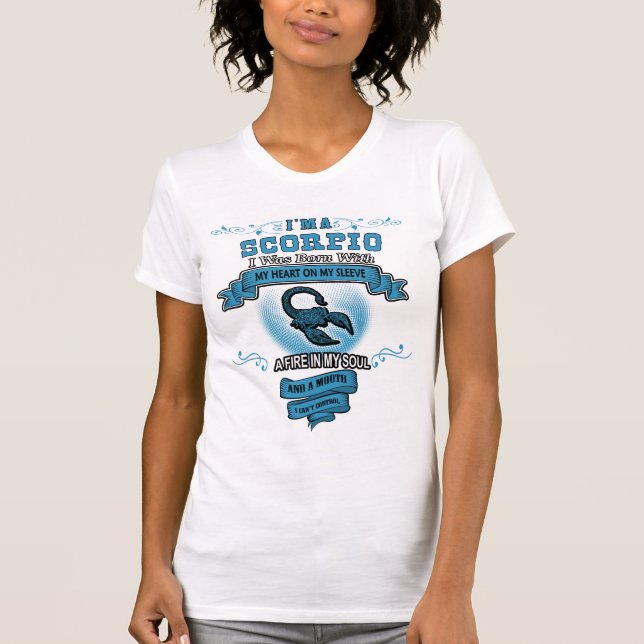 Je suis un T-Shirt Scorpion (Devant)