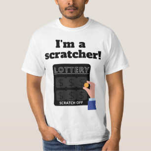 Je suis un t-shirt Scratcher Lottery Scratch Off