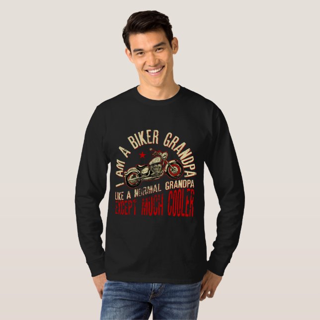 Je Suis Un Tshirt Cool Grand Pa Pour Hommes (Devant entier)