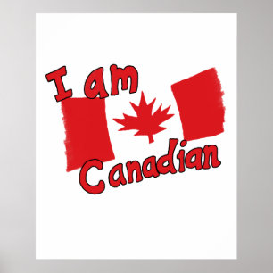 Je suis une affiche canadienne