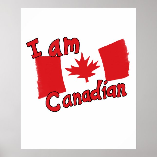 Je suis une affiche canadienne (Devant)