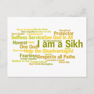 Je suis une carte postale sikh