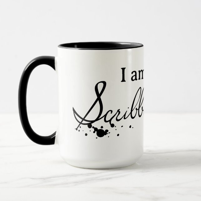 "Je suis une femme qui crie" Mug (Gauche)